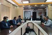 دیدار نوروزی رئیس شبکه دامپزشکی با  فرماندار  شهرستان  نهبندان
